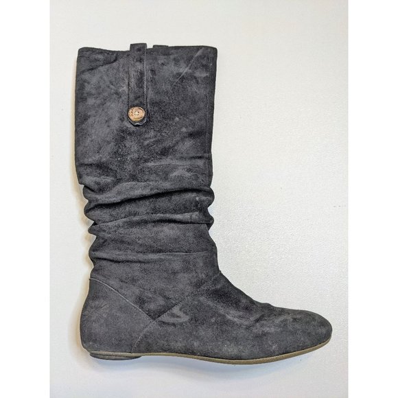 UGG | Highkoo Slouchy Suede Boots - Picture 4 of 8